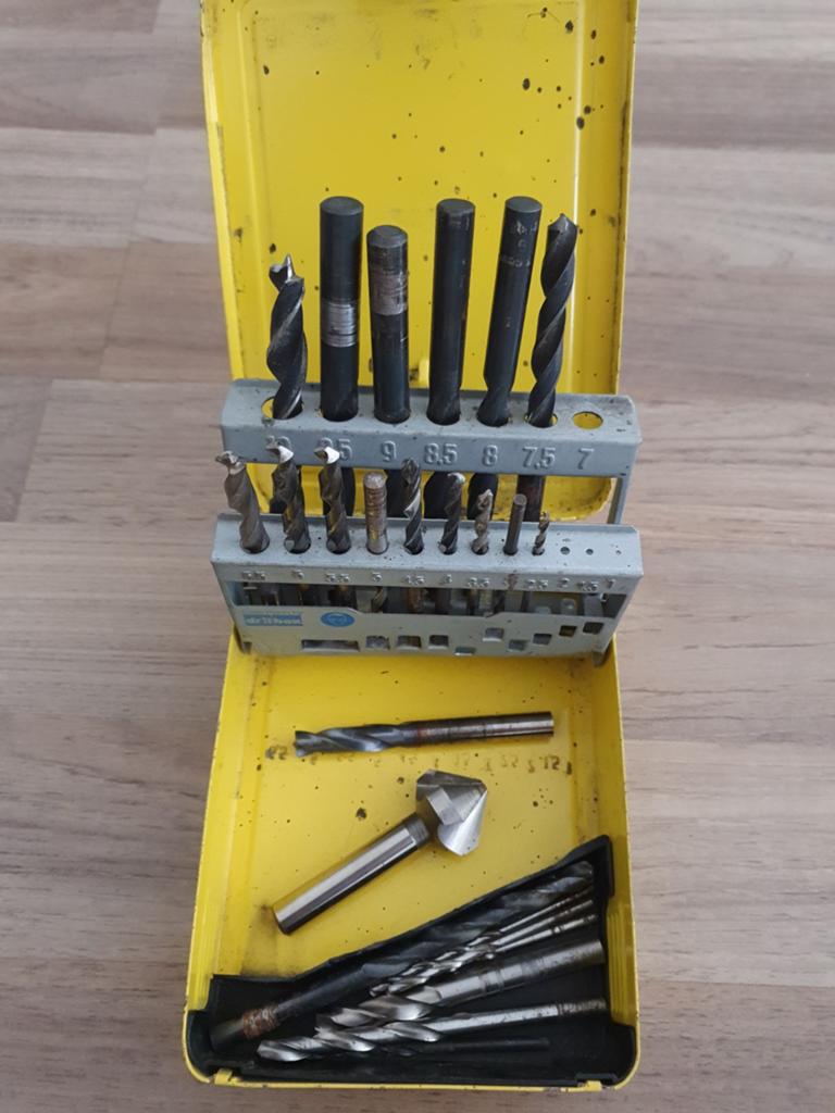Verschillende boren in doos, Ophalen of Verzenden