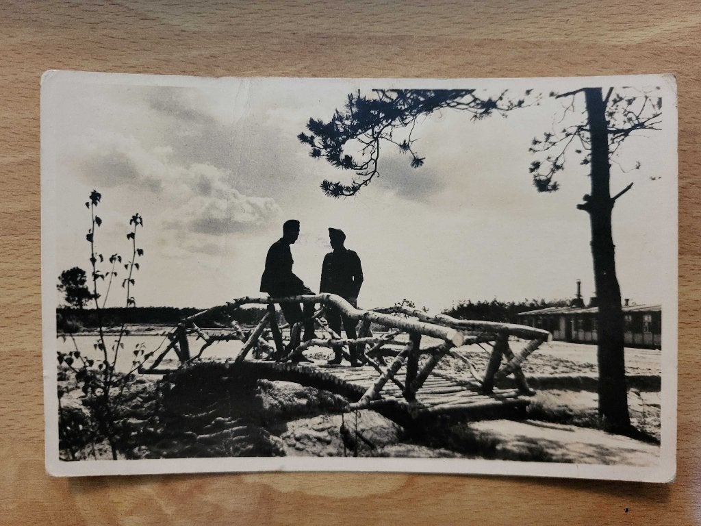 AMERSFOORT Kamp N.A.D. Arbeidsdienst PROPAGANDA WO2 1943, Verzamelen, Ophalen of Verzenden, 1940 tot 1960, Gelopen, Utrecht