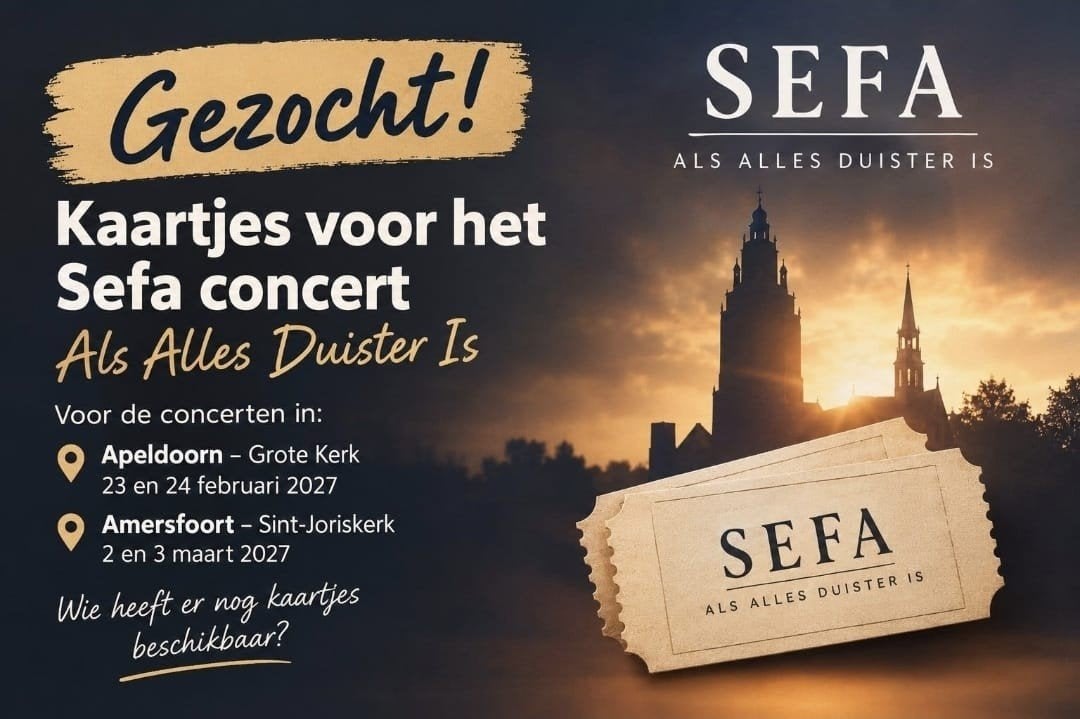 TICKETS GEZOCHT! Sefa -Als alles duister is