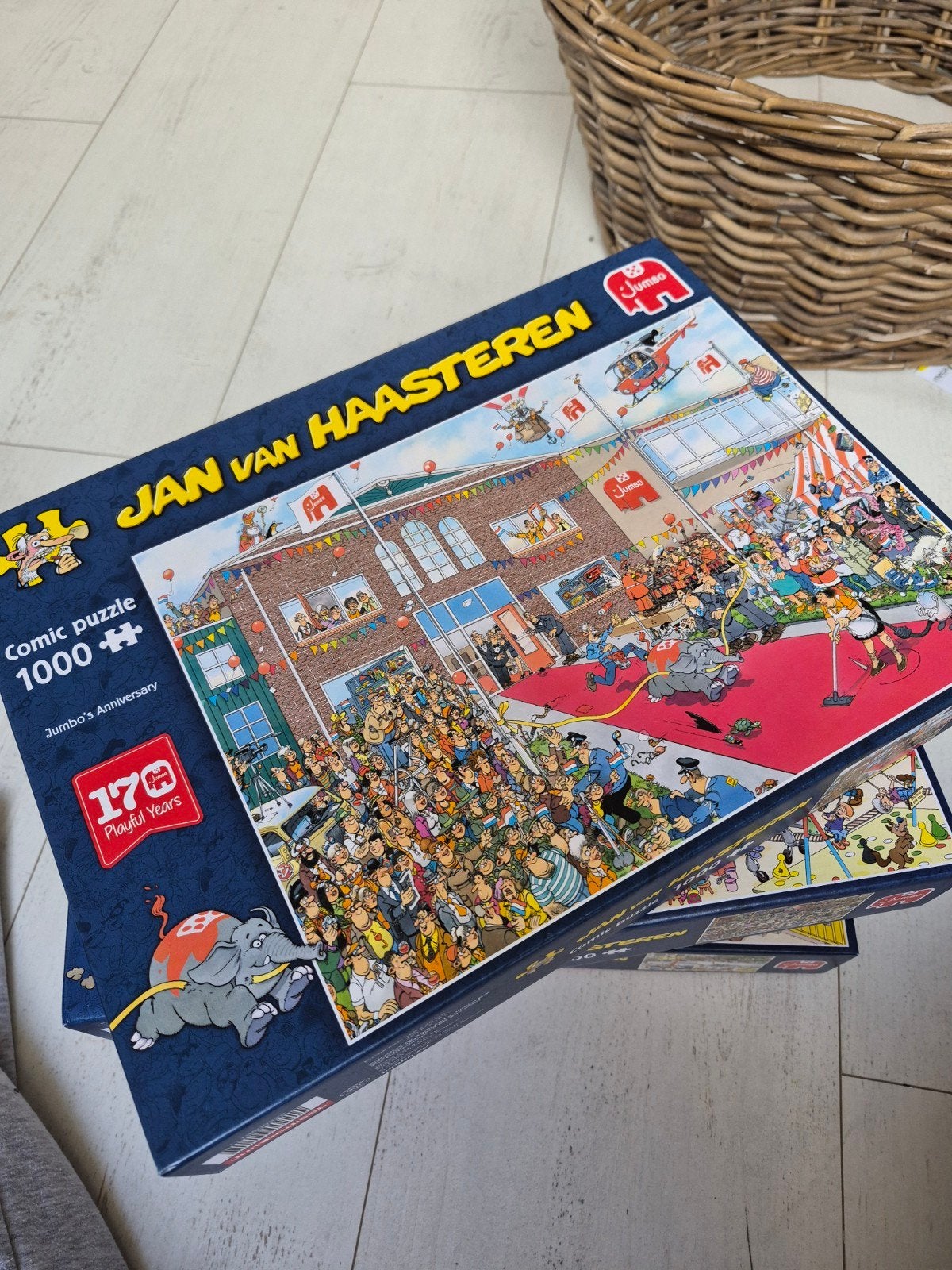 Jan van Haasteren Comic Puzzel 1000 stukjes, Ophalen, 500 t/m 1500 stukjes, Zo goed als nieuw, Legpuzzel