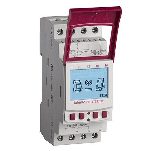 Schakelklok digitaal 2-kanaal week Talento smart B2, Verzenden, Nieuw