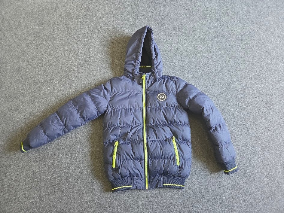 Blauwe winter jas van Cars maat 14 = 164, Kinderen en Baby's, Kinderkleding | Maat 164, Ophalen of Verzenden, Zo goed als nieuw