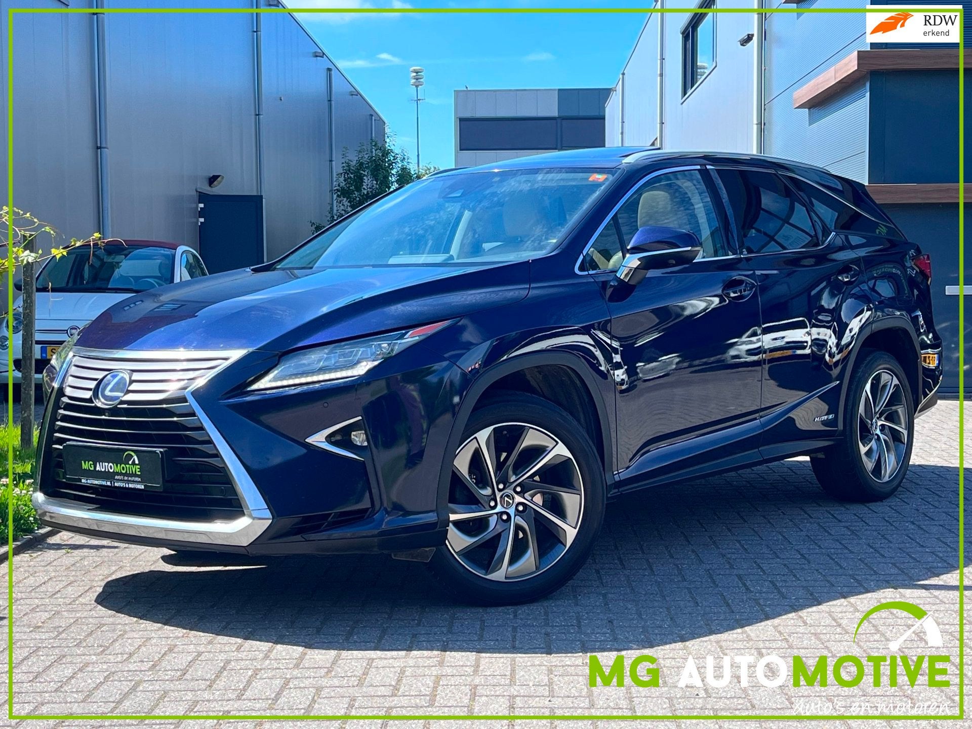 Lexus RX 450hL 4WD President Line | 360 | HUD | Mark Levinso, Automaat, Gebruikt, Blauw, 7 stoelen