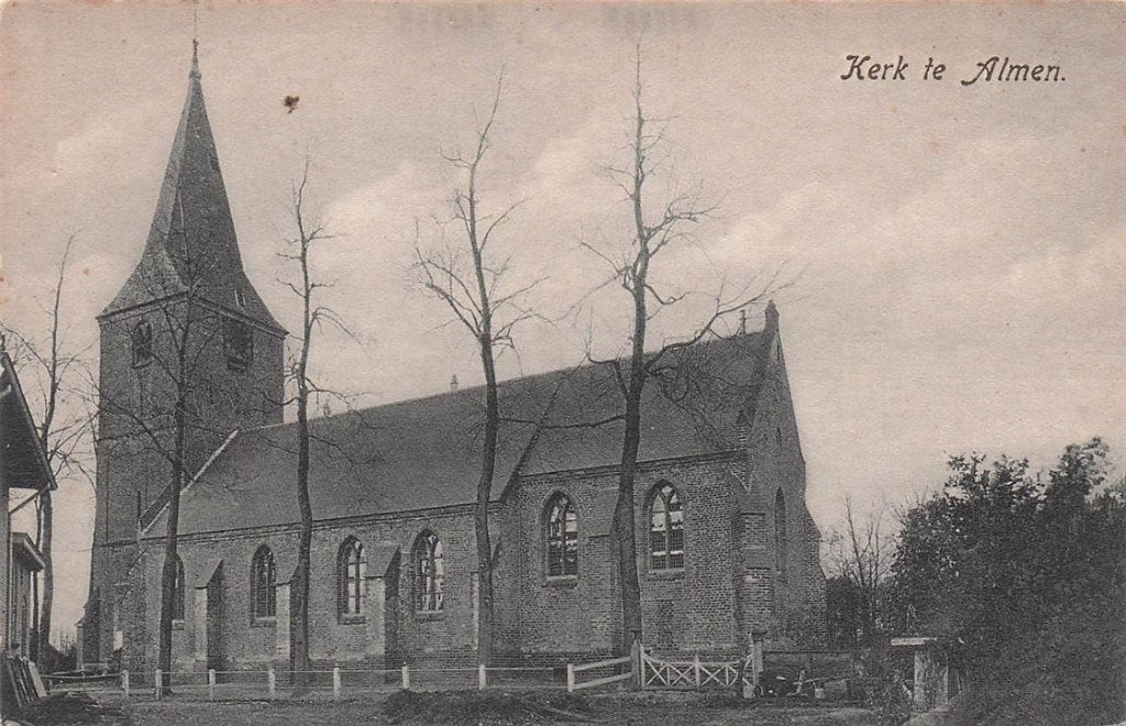 702-134-033 Kerk Te Almen, Verzenden, Voor 1920, Gelderland