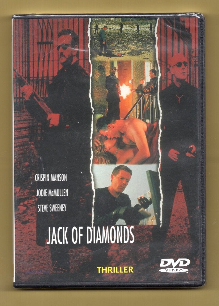Jack Of Diamonds - Crispijn Manson (Nieuw & Seal) DVD, Engels, Alle leeftijden, Nederlands, Actiethriller