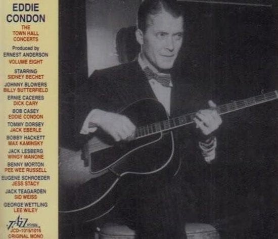 Eddie Condon - The Town Hall Concerts Volume 8 (Dubbel CD), Ophalen of Verzenden, Zo goed als nieuw, Jazz, Album