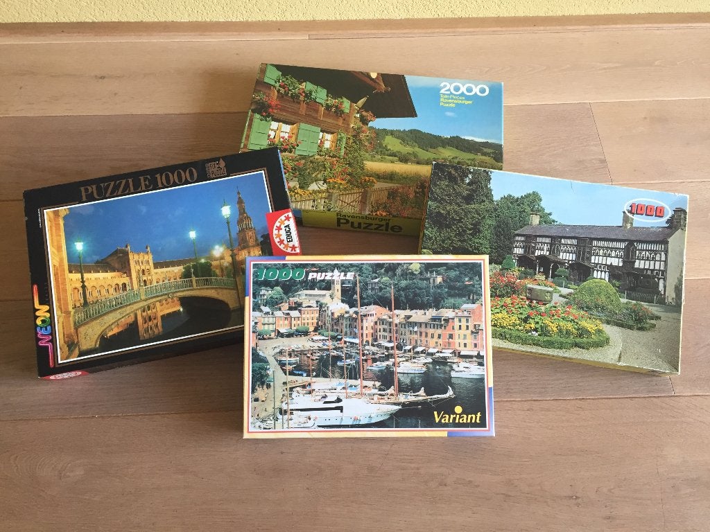 Diverse legpuzzels, Ophalen of Verzenden, 500 t/m 1500 stukjes, Gebruikt, Legpuzzel