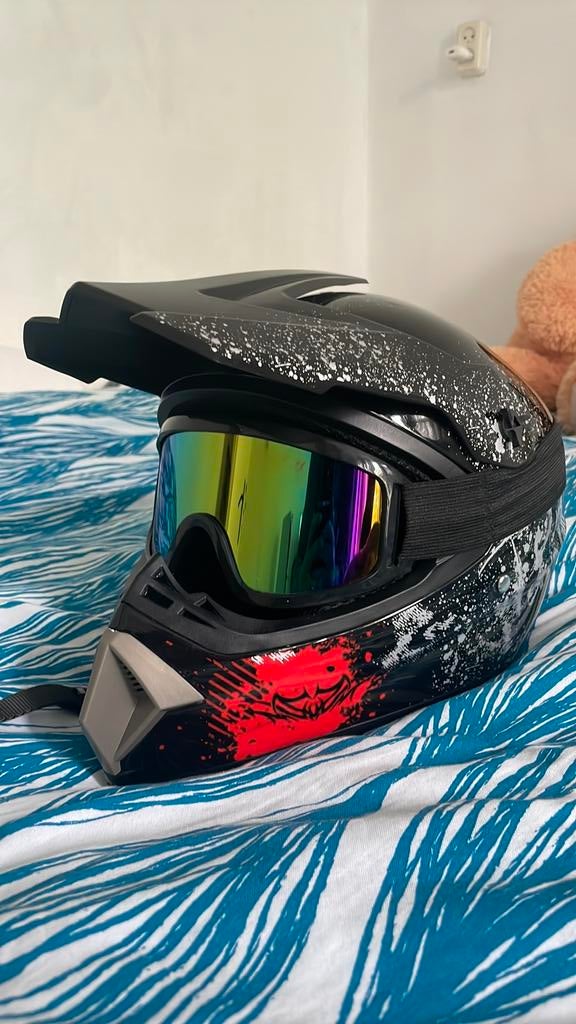 Helm, Offroadhelm, S, Tweedehands, Ophalen