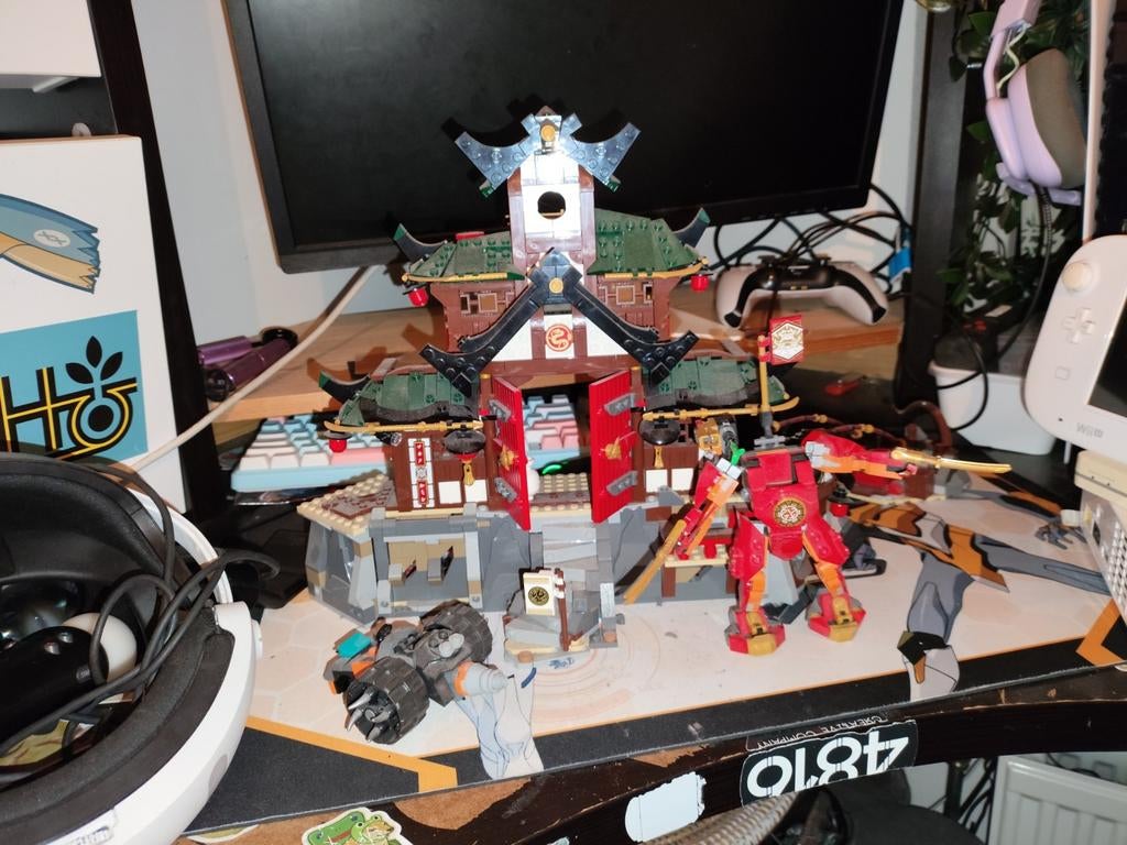 LEGO Ninjago dojo tempel - Zo goed als nieuw!, Ophalen of Verzenden, Zo goed als nieuw, Complete set, Lego