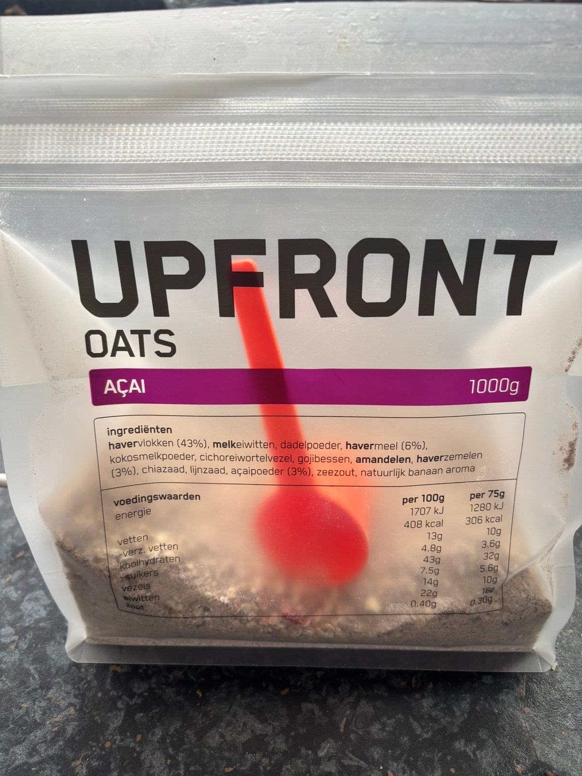 Upfront oats acai, Ophalen of Verzenden