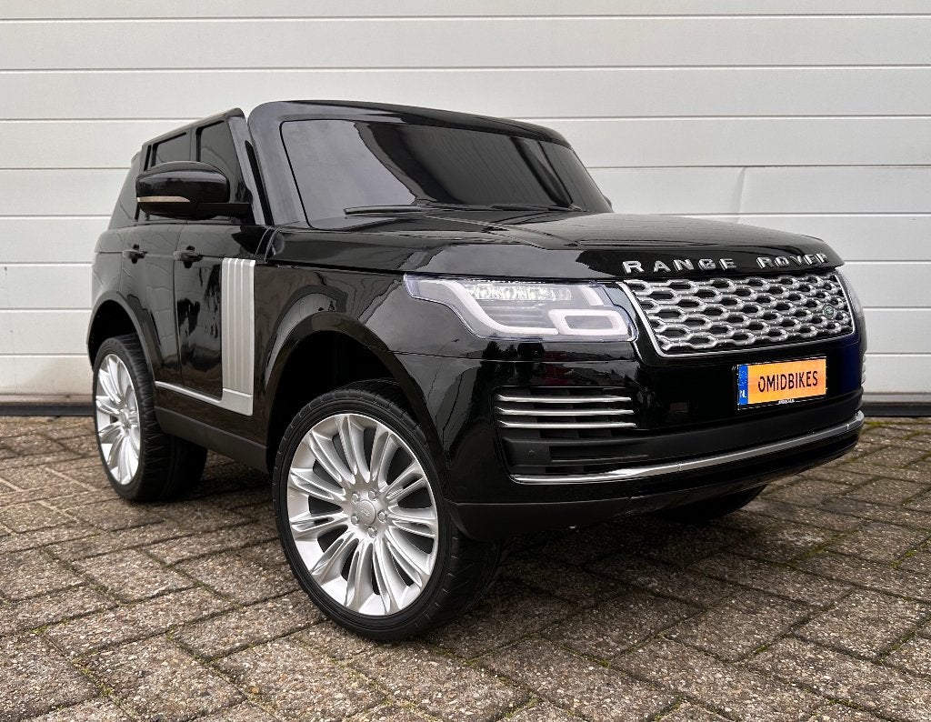 Range Rover Autobiography HSE 2 persoons metallic zwart blue, Kinderen en Baby's, Speelgoed | Buiten | Accuvoertuigen, Ophalen of Verzenden