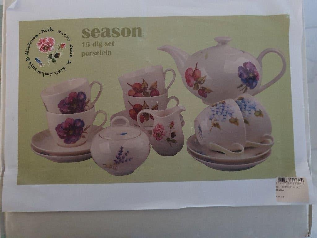 Season theeservies nieuw, Huis en Inrichting, Keuken | Servies, Ophalen, Overige merken, Vintage, Nieuw