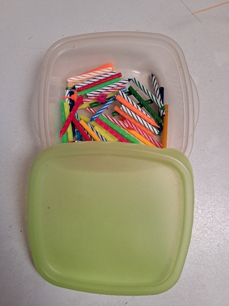 taart kaarsjes, Ophalen of Verzenden, Zo goed als nieuw, Versiering, Verjaardag