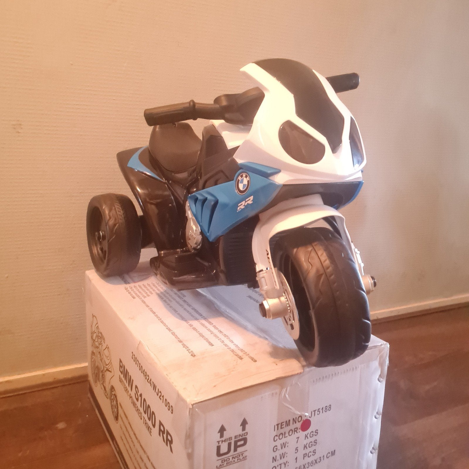 BMW S1000 RR Children battery powered Trike, Ophalen of Verzenden, Auto