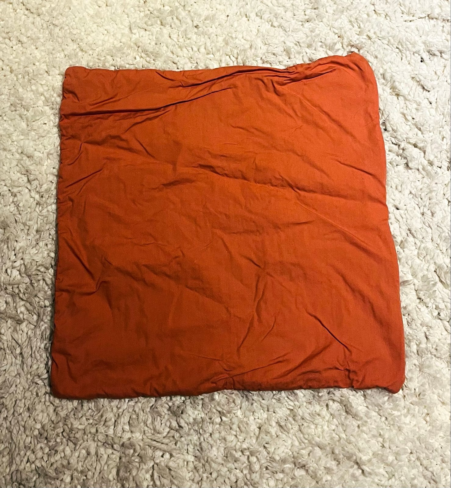 Hema Sierkussen Oranje 45 x 45, Overige merken, Gebruikt, Vierkant, Oranje