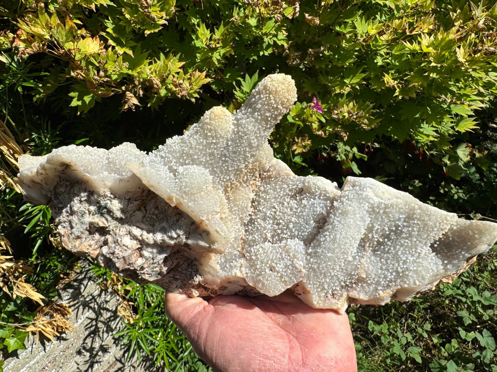 Stalactiet chalcedoon Uruguay, Ophalen of Verzenden