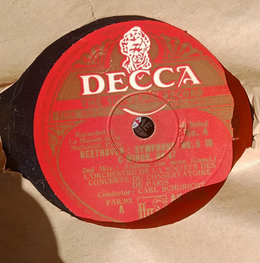 24 78 toeren platen: Klassieke muziek collectie, Ophalen, Gebruikt, 10 inch, Modernisme tot heden