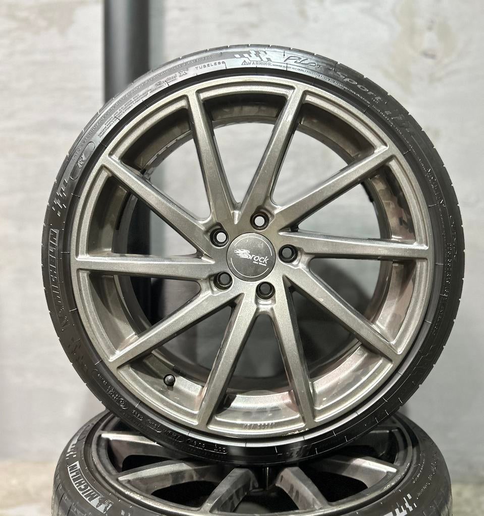 Brock B37 velgen 5x112 19 inch ET45 vossen look, Banden en Velgen, Nieuw, Ophalen, 19 inch