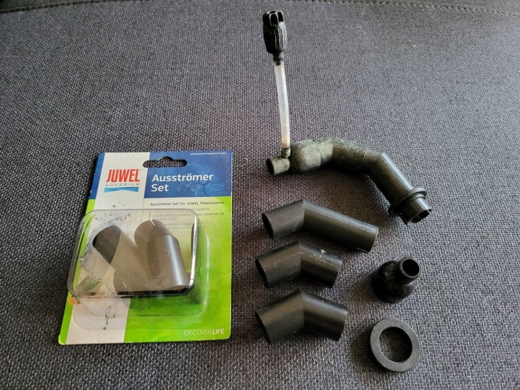 Nieuwe uitstroomset van Juwel voor op een filter, Nieuw, Ophalen of Verzenden, Filter, Inclusief toebehoren