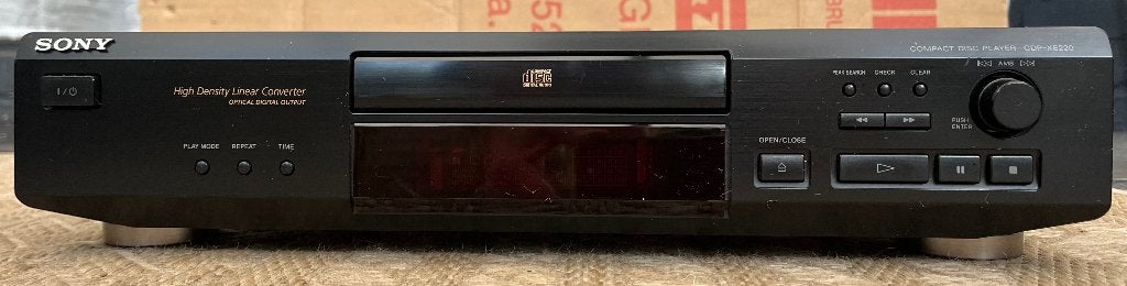 SONY COMPACT DISC PLAYER CDP-XE220, Ophalen of Verzenden, Gebruikt, Sony