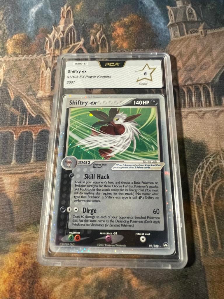 Shiftry ex 97/108 Power Keepers PCA 5 Pokémon Kaart, Hobby en Vrije tijd, Verzamelkaartspellen | Pokémon, Ophalen of Verzenden