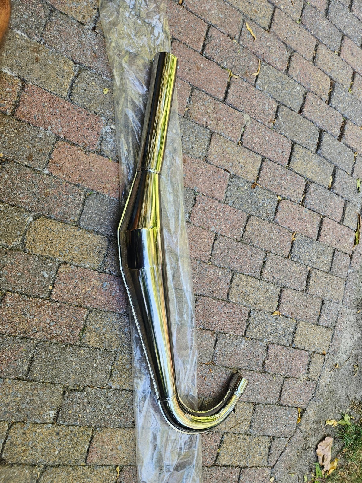 Zundapp M90 36mm expansie uitlaat chroom, Fietsen en Brommers, Brommeronderdelen | Zundapp, Ophalen of Verzenden, Nieuw, Uitlaat