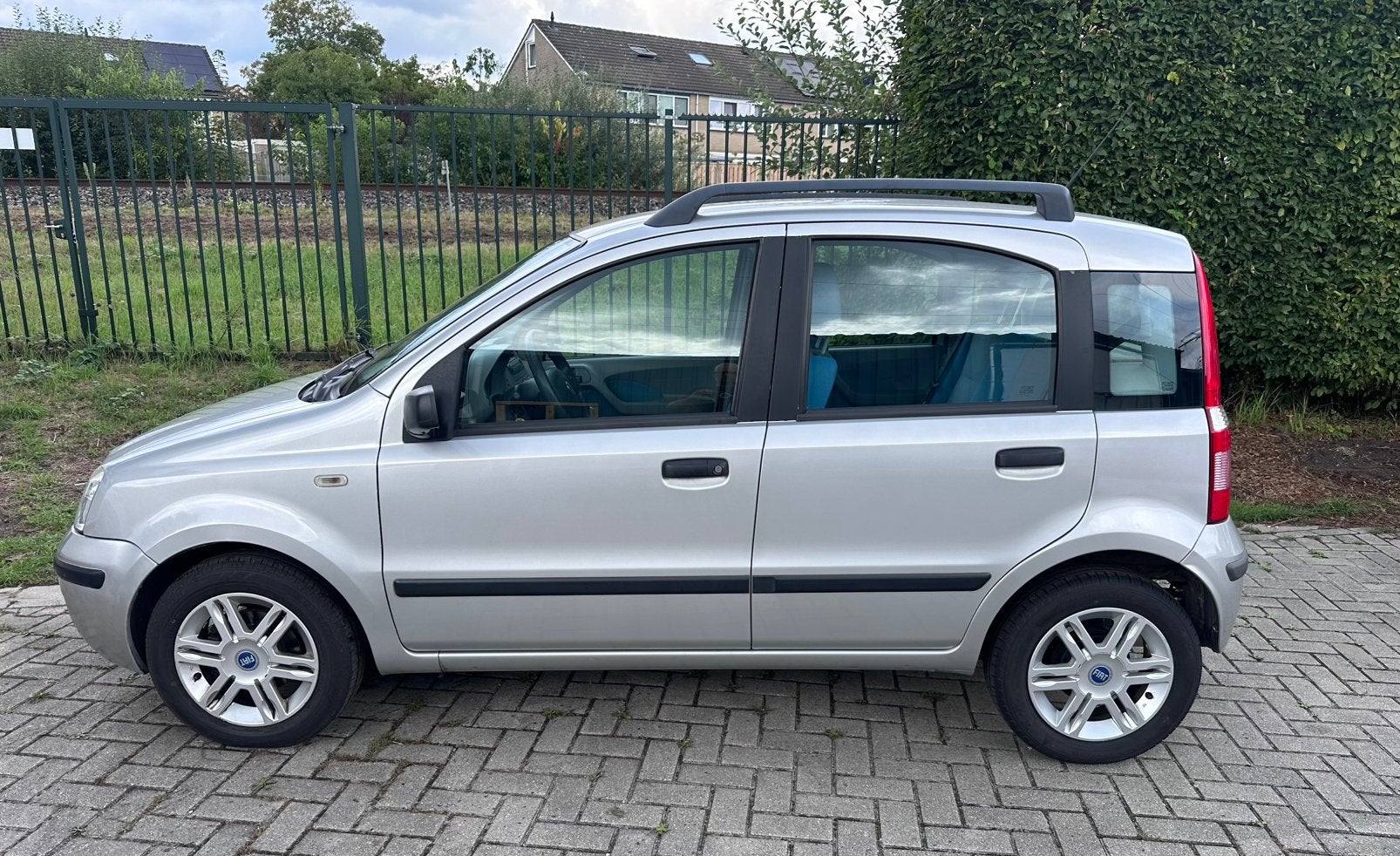 Fiat Panda 1.2 sportsound Grijs, nwe Apk, airco, sportvelgen, Voorwielaandrijving, Stof, Origineel Nederlands, Handgeschakeld