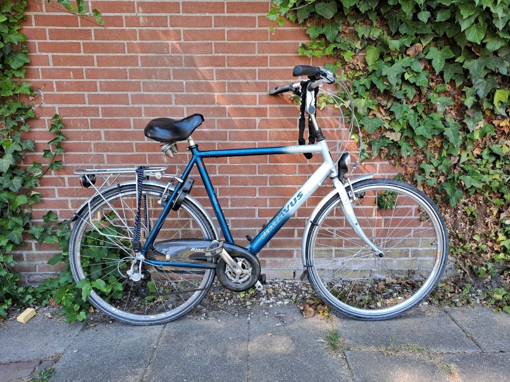 Batavus Herenfiets, Fietsen en Brommers, Fietsen | Heren | Herenfietsen, Ophalen, Gebruikt, Velgrem, Versnellingen