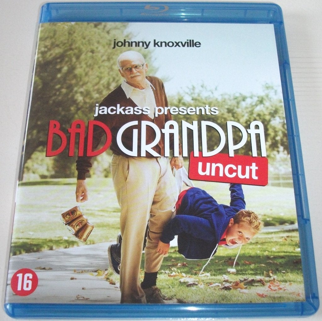Blu-Ray *** BAD GRANDPA *** Uncut Version, Vanaf 16 jaar, Film, Spaans, Ophalen of Verzenden