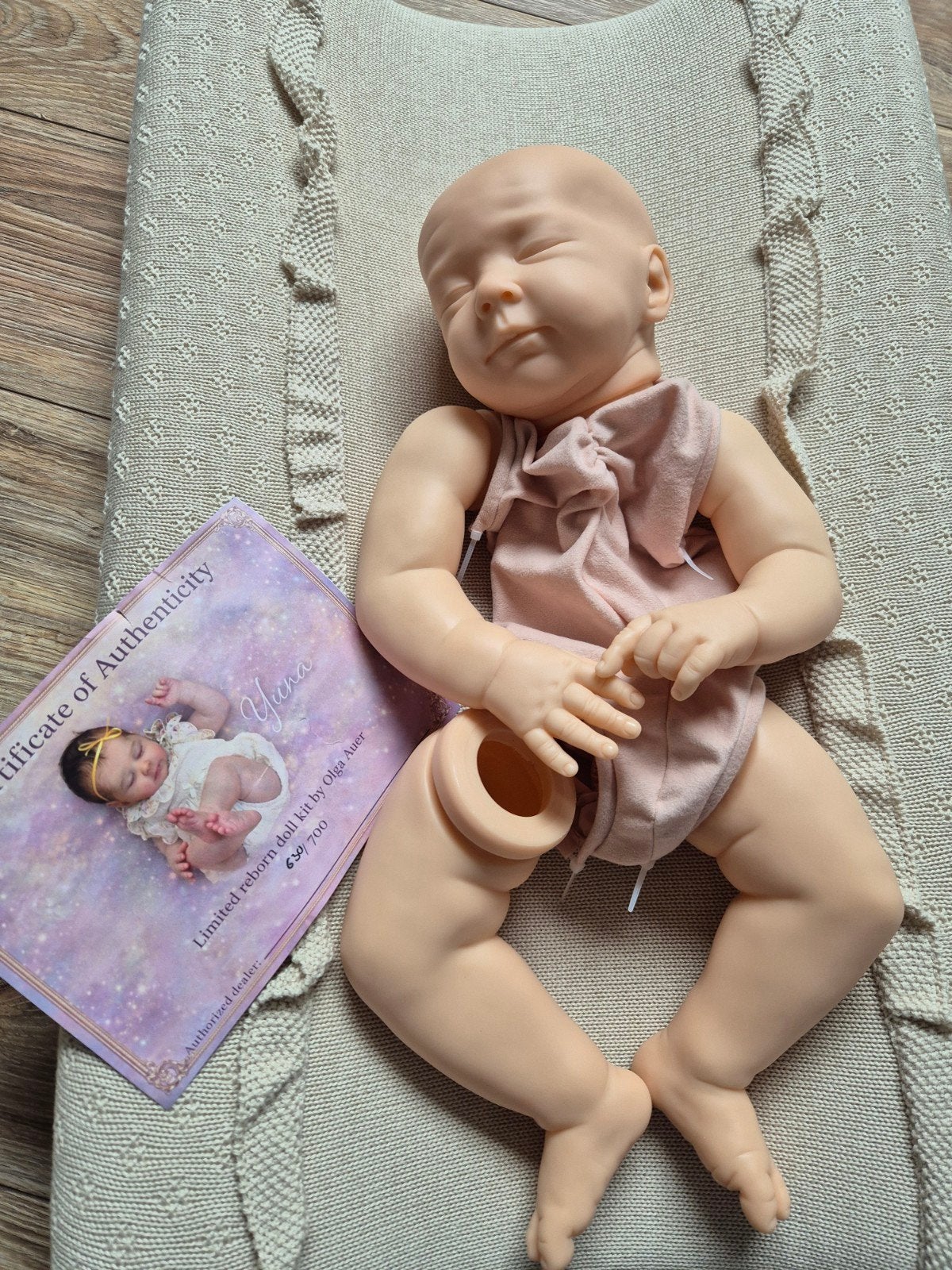 Reborn blanke kits!! origineel, Ophalen of Verzenden, Nieuw, Pop, Levensecht of Reborn