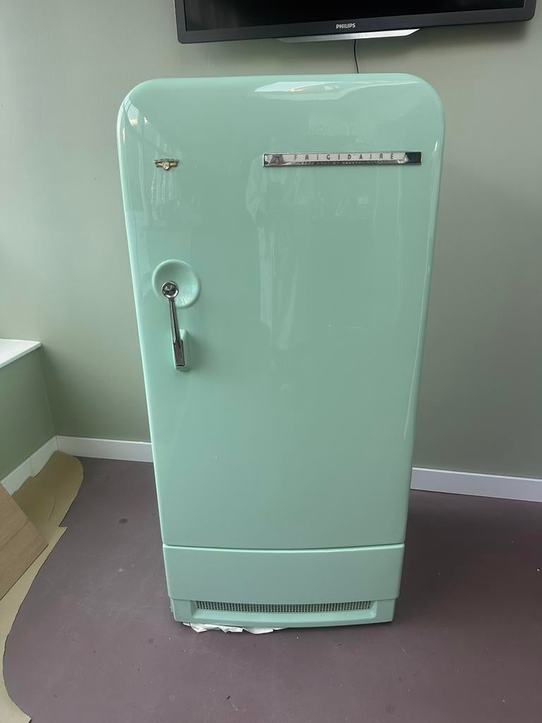 Vintage Frigidaire koelkast mint – jaren ’50/’60, Witgoed en Apparatuur, Koelkasten en IJskasten, Ophalen, 120 tot 140 cm, Refurbished