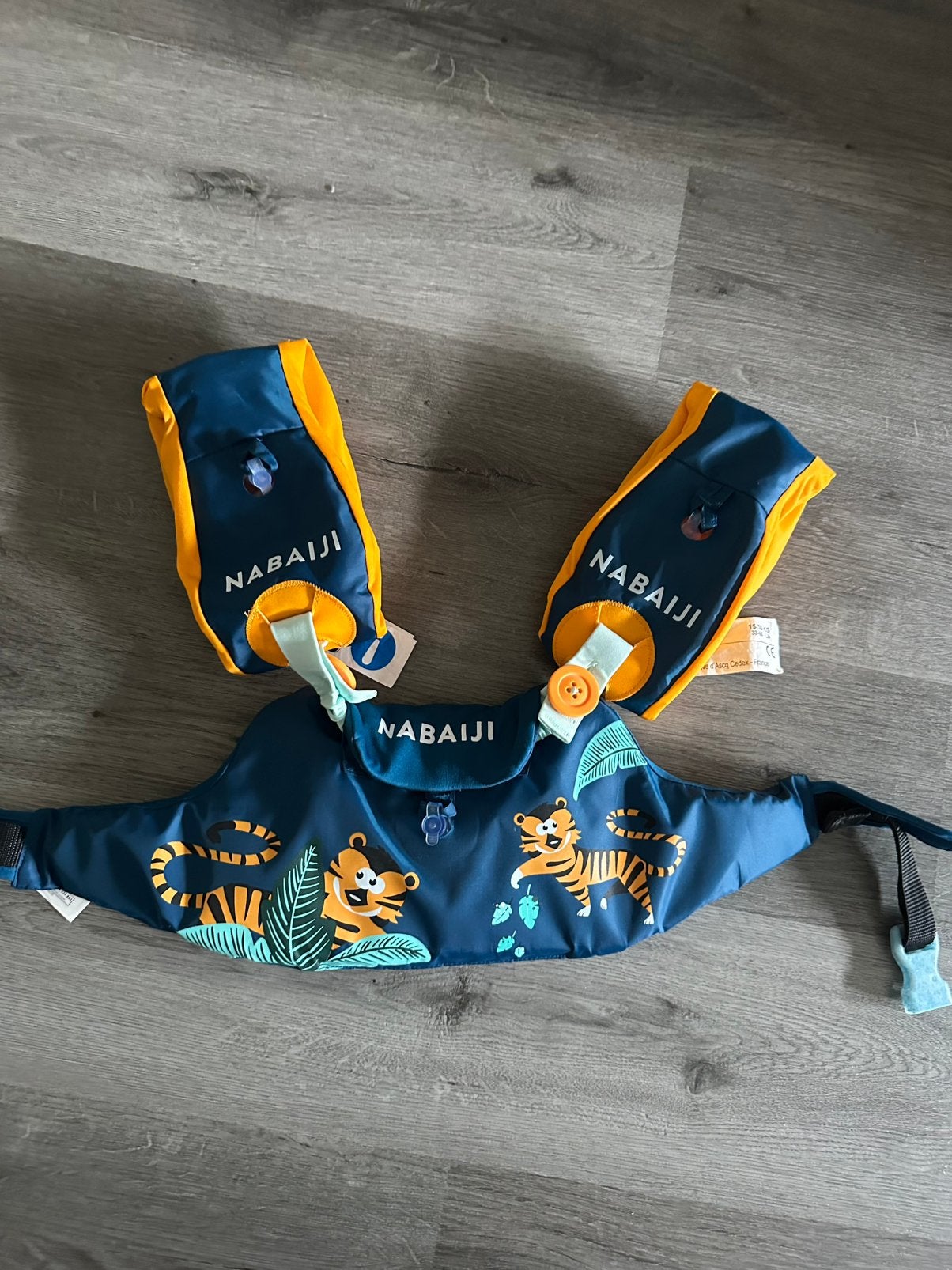 Nabaiji Puddle jumper / zwemvest met arm vleugels, Kinderen en Baby's, Kinderkleding | Kinder-zwemkleding, Jongen of Meisje, One size