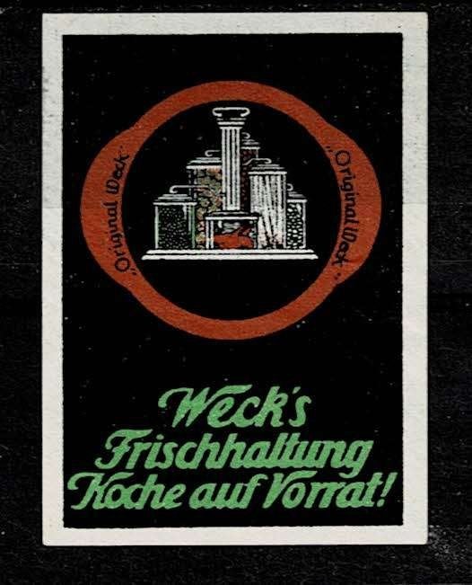 sluitzegel Duitsland WECK, Ophalen of Verzenden, Overige thema's