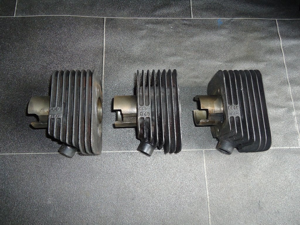 vespa ciao citta 3 stuks cilinders 38,2 mm, Fietsen en Brommers, Brommeronderdelen | Oldtimers, Ophalen, Gebruikt, Cilinder, Overige merken