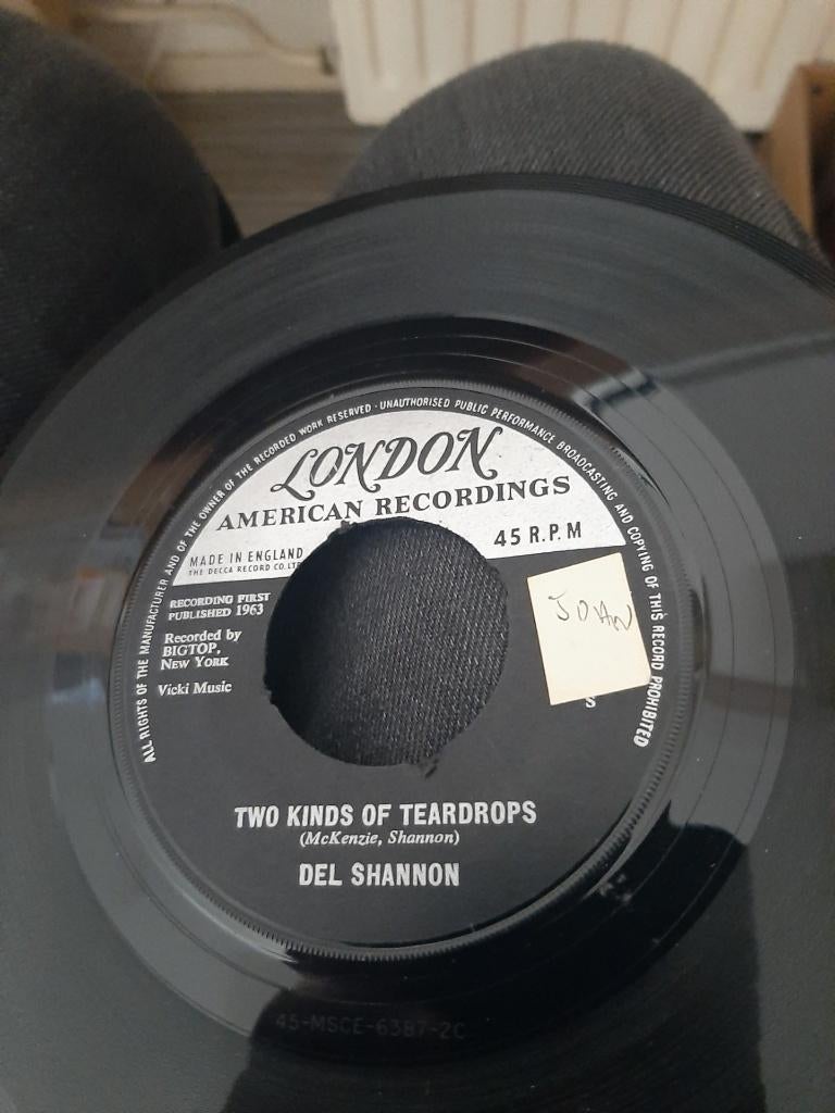 Del Shannon - Two Kinds Of Teardrops & Kelly - 1963, Cd's en Dvd's, Vinyl Singles, Ophalen, Gebruikt, Pop