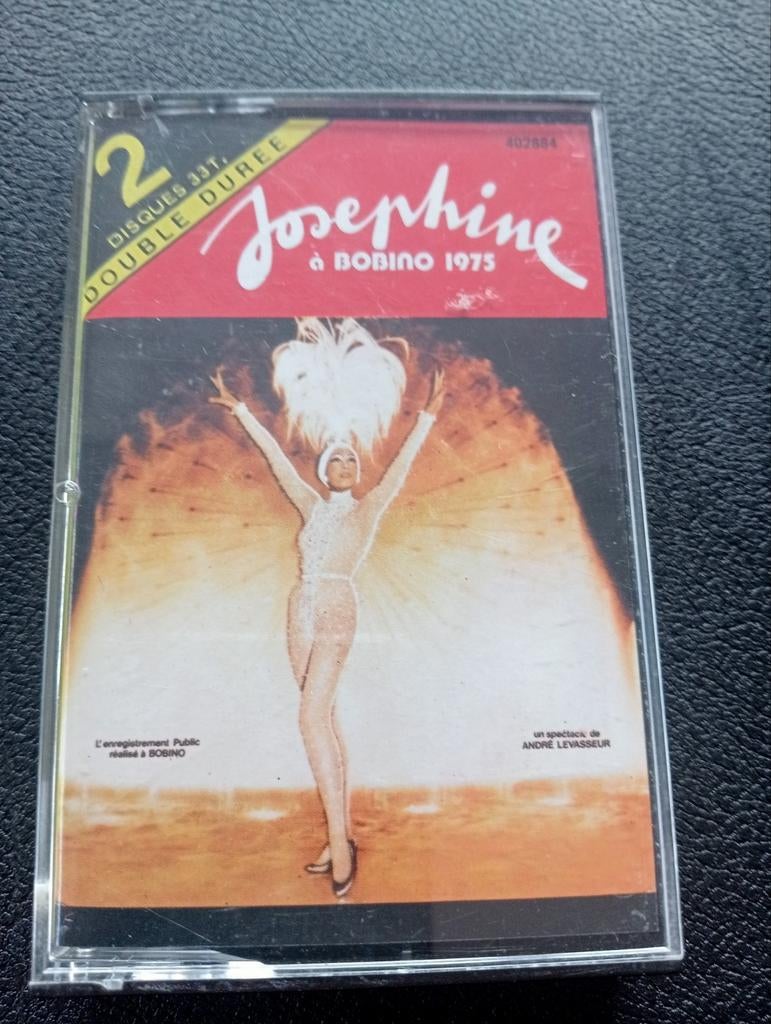 Josephine à Bobino 1975 Cassette - Dubbelalbum, Ophalen of Verzenden, Gebruikt, 1 bandje, Origineel