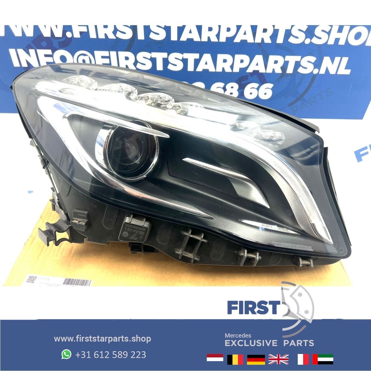 W156 X156 GLA KOPLAMP RECHTS LED BI XENON Origineel Mercedes