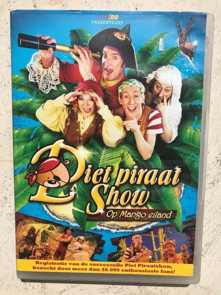 Piet Piraat Show op Mango Eiland DVD, Cd's en Dvd's, Dvd's | Kinderen en Jeugd, Avontuur, Alle leeftijden, Ophalen of Verzenden