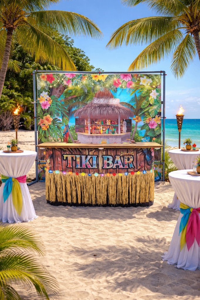 Te huur leuke Tikibar/Cocktailbar, Ophalen, Zo goed als nieuw, Overige