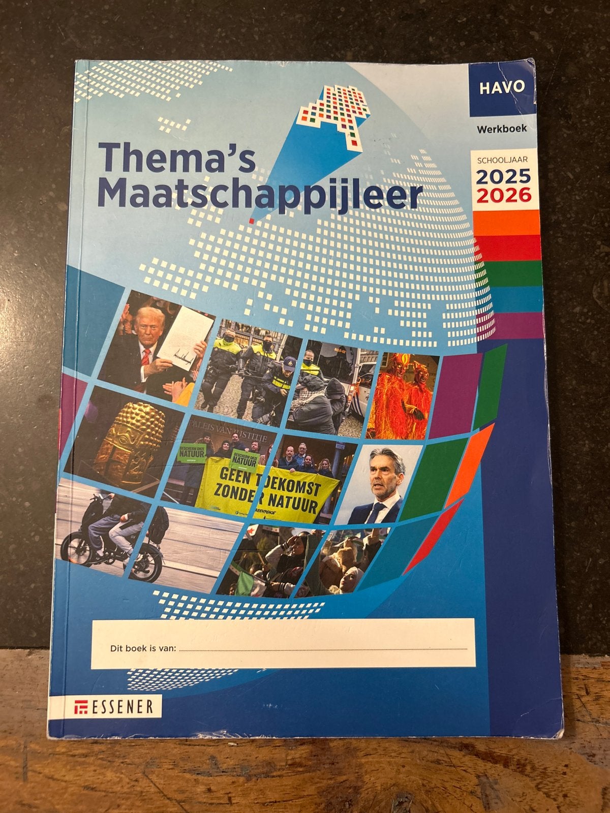 Thema's Maatschappijleer HAVO Werkboek 2025-2026, Ophalen of Verzenden, Gamma, Gelezen, HBO