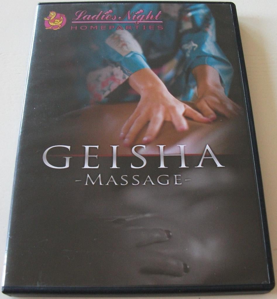Dvd *** GEISHA MASSAGE *** Effleurage, Friction, Petrissage, Vanaf 16 jaar, Ophalen of Verzenden, Zo goed als nieuw, Overige typen