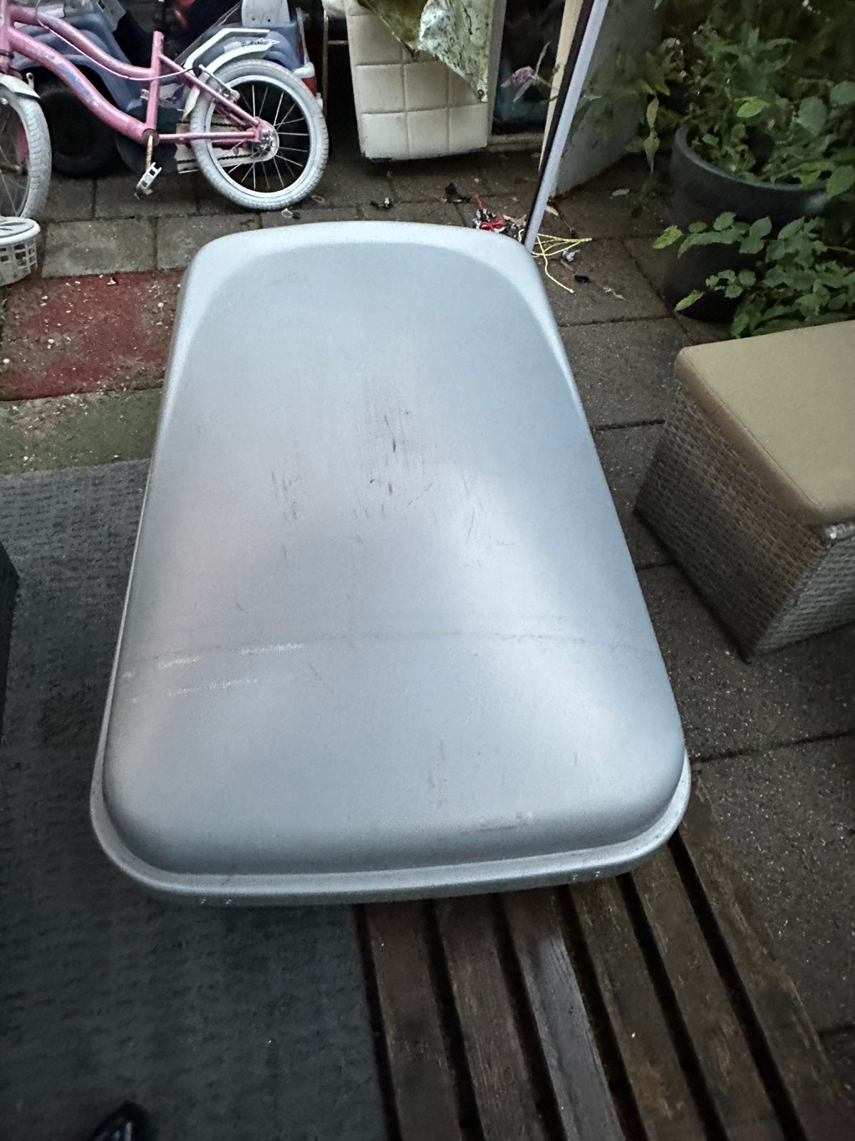 Dakkoffer met drager, Auto diversen, Dakkoffers, Ophalen of Verzenden, Zo goed als nieuw