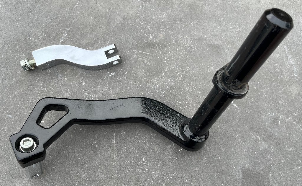 Harley dyna twincam 1999 - 2006, DUO-ZITTER voetsteunbeugels, Ophalen