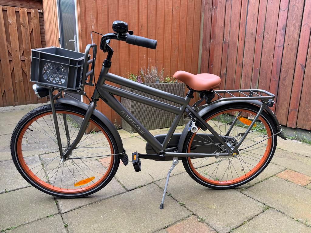 Batavus jongensfiets 24 inch met 2 sleutels en extra zadel, Ophalen, Zo goed als nieuw, 24 inch, Versnellingen