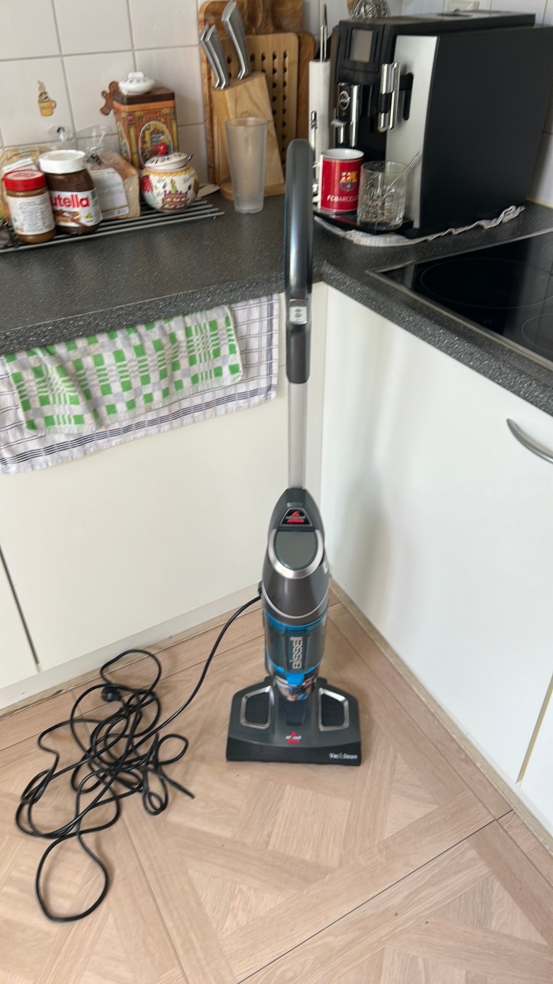 BISSELL Vac & Steam Stoomreiniger en Stofzuiger - 2 in 1, Ophalen, Zo goed als nieuw