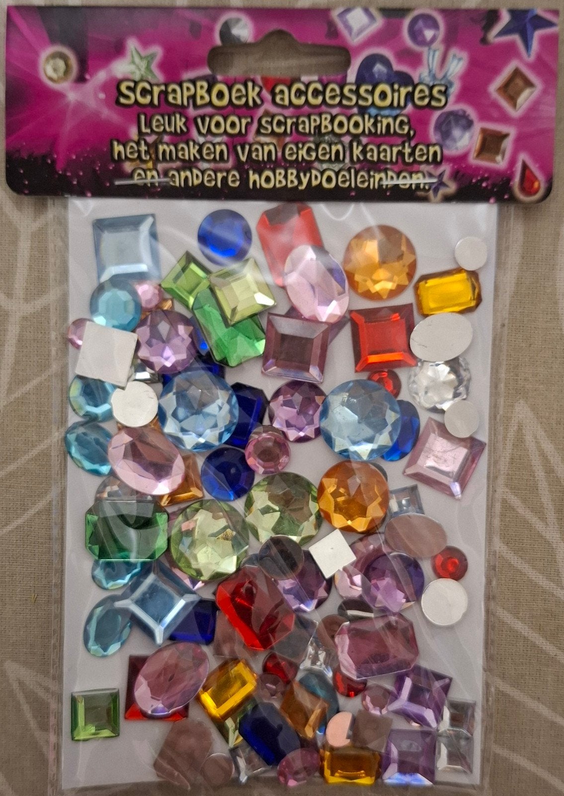 Nieuwe plakstenen voor scrapbooking en hobbydoeleinden, Ophalen of Verzenden, Nieuw, Versiering of Embellishment, Overige merken