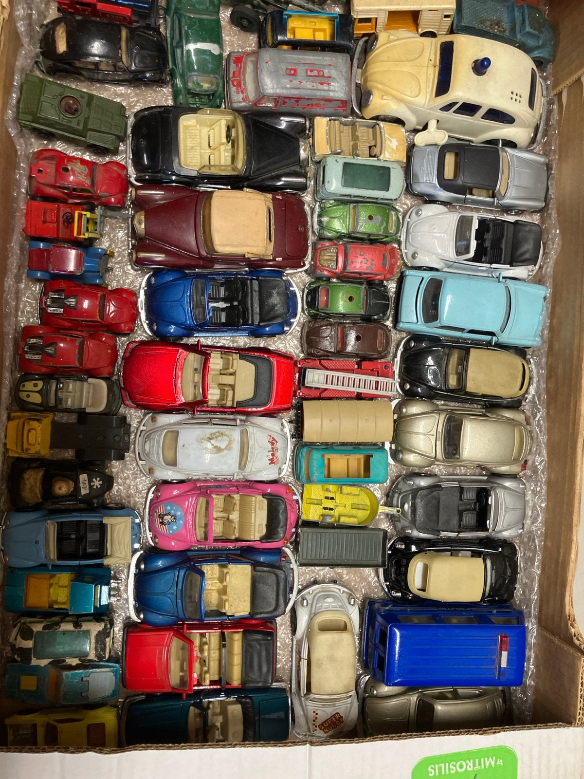 Grote verzameling vintage speelgoedauto's 58 st, Hobby en Vrije tijd, Ophalen, Gebruikt, Auto, Overige merken