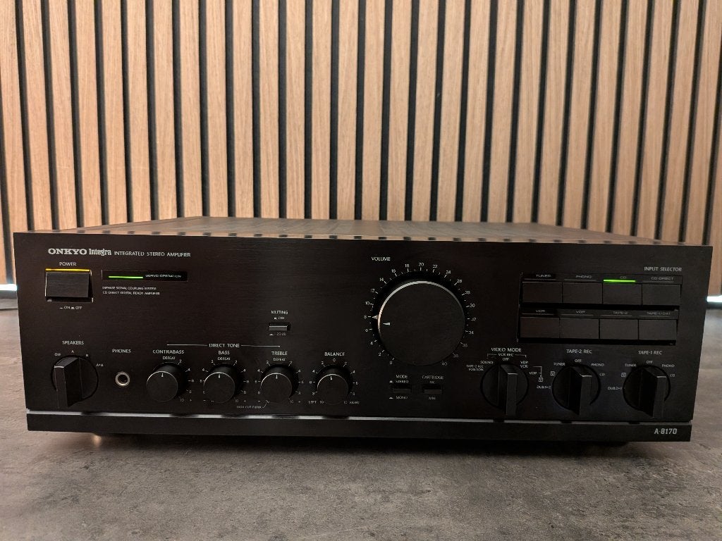 Onkyo Integra A-8170 — Geserviced - 2x 80W -  Mint, Ophalen, Gebruikt, 60 tot 120 watt, Stereo