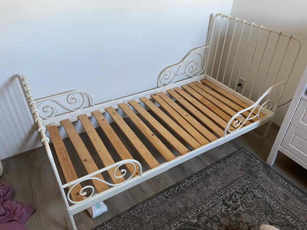 Meegroeibed, Kinderen en Baby's, Kinderkamer | Bedden, Gebruikt, 70 tot 85 cm, 180 cm of meer, Ophalen