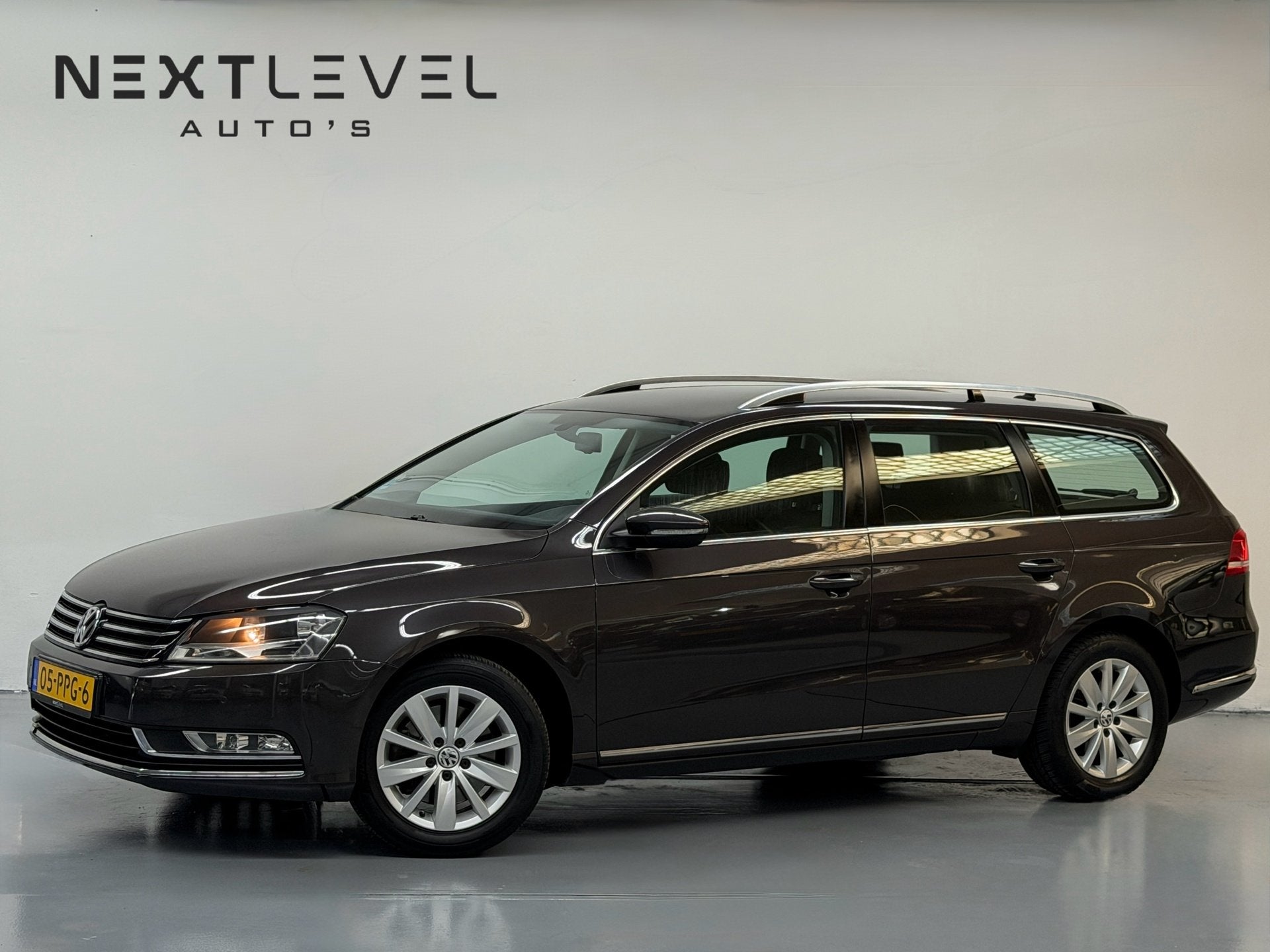 Volkswagen Passat Variant 1.4 TSI Comfortline BlueMotion Aut, Euro 5, Stof, Gebruikt, Bruin
